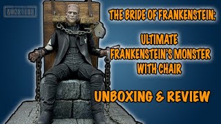 NECA UNIVERSAL MONSTERS THE BRIDE OF FRANKENSTEIN: ULTIMATE FRANKENSTEIN'S MONSTER WITH CHAIR