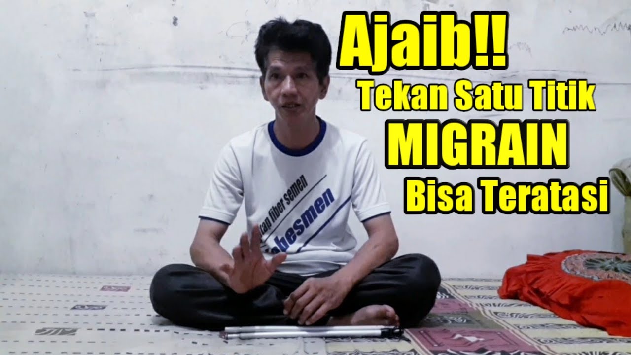 Cara Mengatasi Sakit Kepala Sebelah Atau Migrain | Pijat Refleksi ...