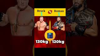 BROCK NATIONAL V/S ROMAN RINGS #shorts #wwe