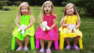 Diana is playing and learn colors with Finger family song Diana is playing and learn colors with Finger family song