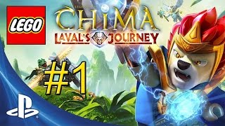 LEGO Legends of Chima Laval's Journey PS Vita Walkthrough Part 1 — Introduction & Spiral Mountain