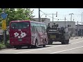 90式戦車回収車の公道走行（北海道千歳市・c経路 2019年5月27日）jgsdf type 90 tank recovery vehicle public road driving