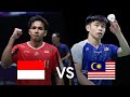 LEONG Jun Hao (MAS) vs Chico Aura DWI WARDOYO (INA) | Badminton