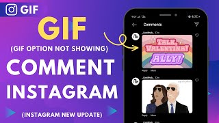 How to Comment GIF On Instagram | How to Add GIF Comment On Instagram