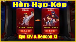 KOF98UMOL - Hồn hạp kép Kyo XIV \u0026 Kensou XI...Nghèo ko đua BOSS được thì chơi hồn hạp thôi !!!