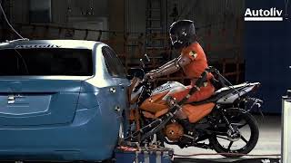 Autoliv Motorcycle crash tests