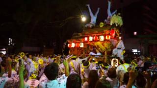 平成29年大阪市福島区海老江八坂神社本宮宮入3