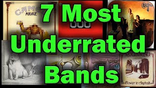 Most Underrated Progressive rock bands