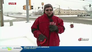 Midday Monday LIVE update on Topeka area road conditions