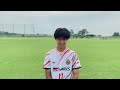 2021jcyu 18　名古屋グランパス　11番試合後インタビュー　7 29（ノックアウトステージ1日目）