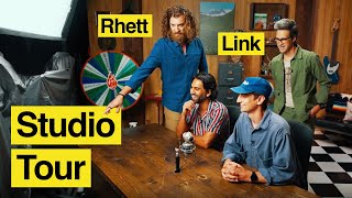 We Toured Rhett and Link's Wildly Efficient Studio