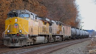 River Line Special! Amazing Day(s) on the CSX River Sub featuring CSX HUs, UP, BNSF!! - Part 1