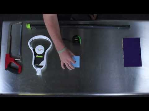 How To Series: Cutting Your Lacrosse Shaft How To Series: Cutting Your Lacrosse Shaft