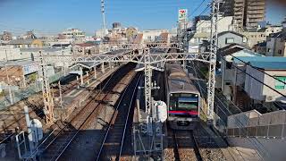 京成電鉄3000形3053F　京成高砂駅1番線発車　20241229 141209