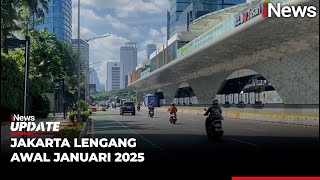 Jakarta Lengang Awal Januari 2025, Ruas Jalan Sudirman-Thamrin Ramai Lancar - iNews Update