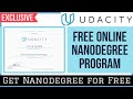 Udacity NANODEGREE Courses for FREE | Udacity SCHOLARSHIP | Udacity AI Nanodegree | Cloud Computing