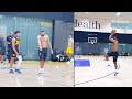 LeBron James Teaches Bronny James Then Shows Him Without Missing In Lakers Practice!