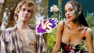 Justin Bieber VS Ariana Grande Glow Up Transformations ✨2023 | From Baby To Now