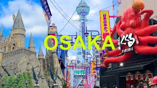 exploring osaka - dotonbori & universal studios japan - vlog (japan series ep. 2)