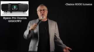 The Epson Pro Cinema G6900WU Projector Overview presented by Projector Reviews TV