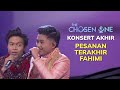 Kata-kata semangat “LAST” dari Jaclyn Victor untuk Azry | The Chosen One Musim Ke-2 | Konsert Akhir