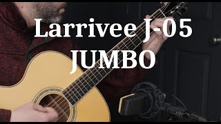 Jumbo Acoustic Guitar | Larrivee J-05 Demo