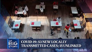 Covid-19: 53 new locally transmitted cases; 15 unlinked | THE BIG STORY