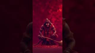 Hanuman Ji baen Hath Mein gadha dharan karte hain #viral #Hanuman Ji#shorts