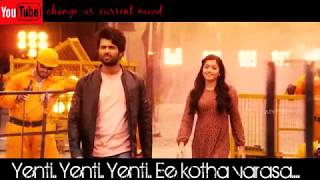 Yenti Yenti song Whatsapp status | Geetha Govindam | MP3 song links | Vijay Devarakonda, Rashmika |