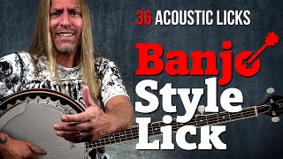 1 Awesome Banjo Style Lick for Acoustic Guitar | Steve Stine | GuitarZoom.com