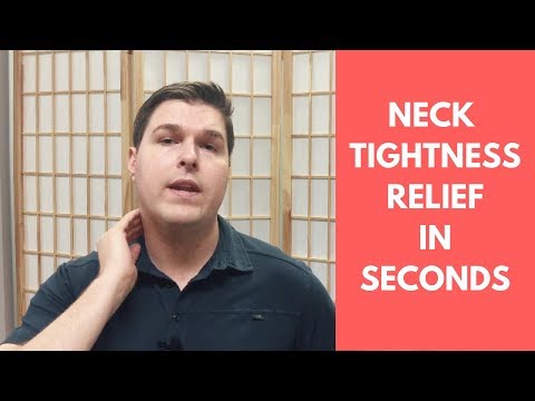 How do you get rid of neck and shoulder spasms?