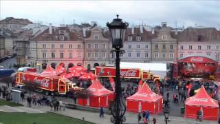 Coca-Cola Świąteczna Trasa Ciężarówek  LUBLIN 2015