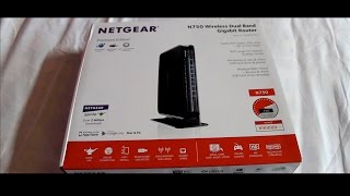 Netgear N750 Unboxing With Review