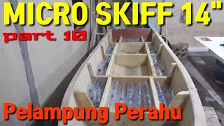 Buat perahu fiber sendiri...micro skiff// part 10