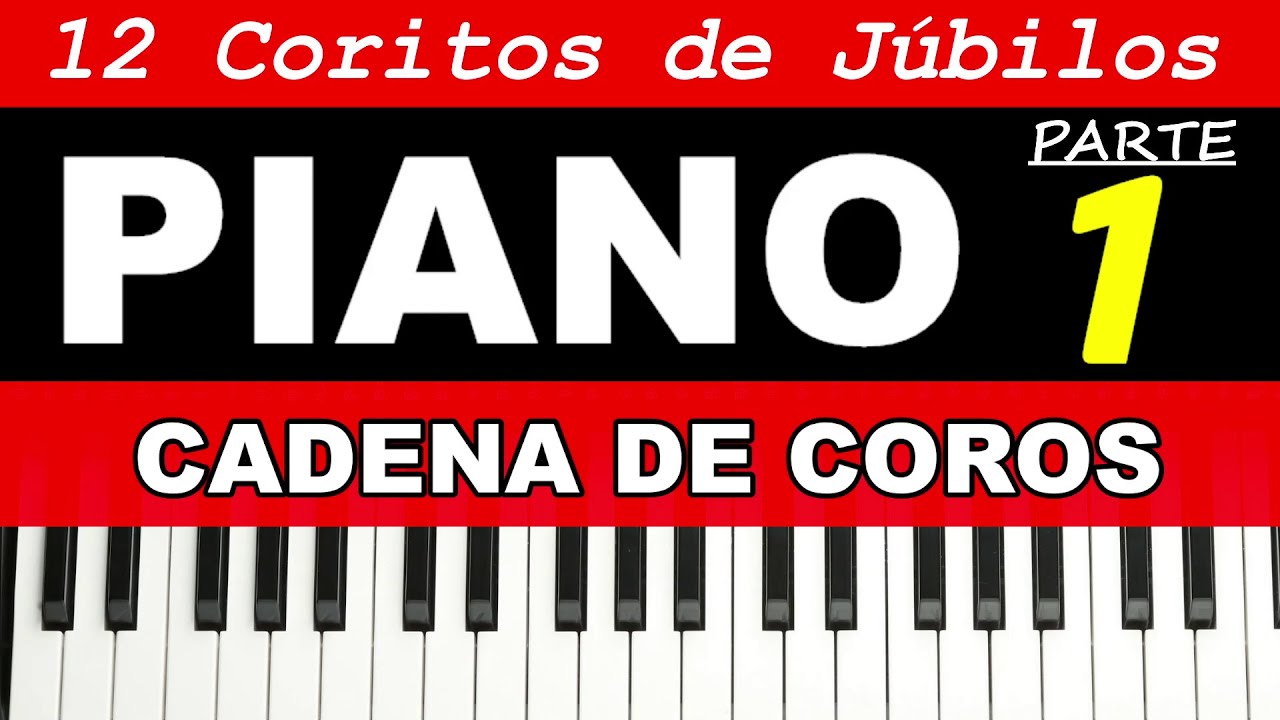 Cadena De Coros De Jubilo Tutorial Piano Solo 3 Acordes Fácil De