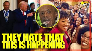 Black People are DEBUNKING The Trump Narrative and Al Sharpton has MELTDOWN Over it