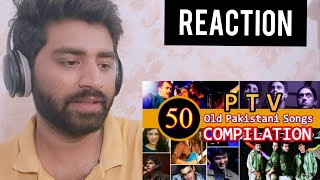 React PTV 50 old Pakistani songs compilation (Ali zafar adhika kahani Junaid Jamshed  abrar ul haq )