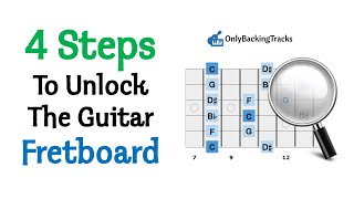 4 Steps to Unlock The Guitar Fretboard (EASY)