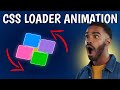 Create CSS Loader Animation for Website | Easy HTML & CSS Preloader Tutorial for Beginners