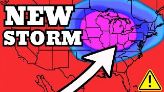 This NEW Winter Storm is RAPIDLY Developing...
