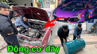 Đánh thức động cơ của lamborghini revuelto, chuẩn bị lên nhựa