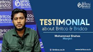 Testimonial from Britco \u0026 Bridco student Mohammed Shahas