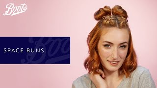 Festival Hair Tutorial | Space Buns | Boots UK