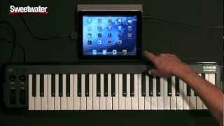 Line 6 MobileKeys 49 Keyboard Controller for iPad Demo - Sweetwater Sound