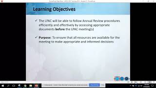 2. Module 1 - Learning Objectives