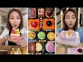 [asmr]  dessert mukbang eating show, mochi eating, chocolate Lava Coffee mukbang