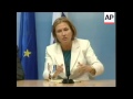 EU Foreign Policy Chief meets Israeli leaders, presser with FM Livni