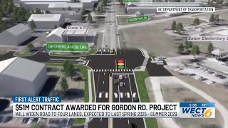 Improvements and widening project planned for Gordon Road