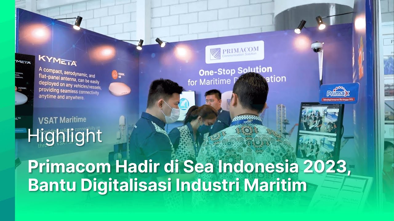 Primacom Hadir Di Sea Indonesia 2023 Bantu Digitalisasi Industri