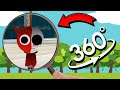 Find Raddy Horror - Incredibox Sprunki | Finding Challenge 360º VR Video - TDC Tan